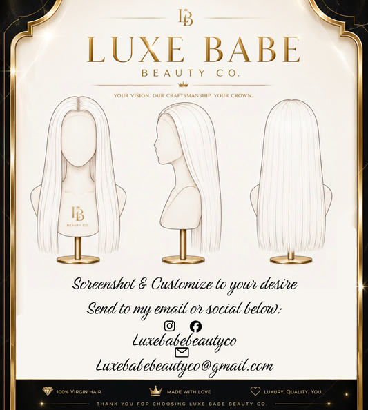 CUSTOM HD lace wig